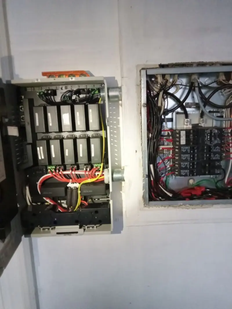 Electrical panel upgrade completed for Ring Doorbell Installation in Odessa